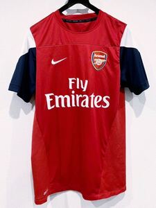 ◎送料無料【 アーセナル 】NIKE製 DRI-FITプラクティス Tシャツ Lサイズ 赤★ arsenal ユニフォーム サッカー プレミアリーグ アンリ 冨安