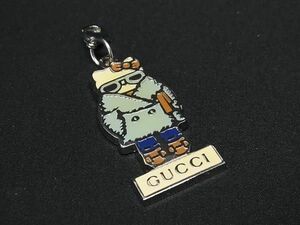 1円 ■新品同様■ GUCCI グッチ チャーム ネックレストップ キーホルダー アクセサリー レディース マルチカラー BK3075