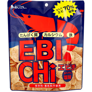 【まとめ買う】※エビチ えびチップス ほんのり塩味 30g×4個セット