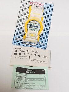 ◆ジャンク 腕時計◆【カシオ ジーショック/CASIO G-SHOCK】DW-003 電池交換済 G-LIDE ジーライド 海外モデル ベゼル亀裂あり 部品取り