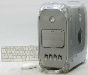 Apple PowerMac G4 M9145J/A ■ G4-1.25/DVDスーパードライブ/RADEON 9000 Pro/クラシック環境/OS10.4.11/OS9.2.2 デスクトップ