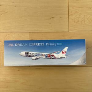 JAL Disneyディズニー100周年 100thDREAMExpressスナップフィットモデル 767-300ER モデルプレーン　美品　希少