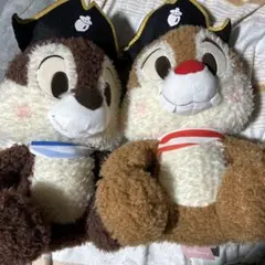 海賊風 チップとデール ぬいぐるみ