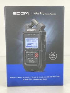 【1スタ】ZOOM ハンディレコーダー H4n Pro ALL BLACK FINISH 中古 ズーム K11553 wa◇100