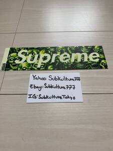 【新品】Supreme シュプリーム　Skull Box Logo Sticker 　ステッカー