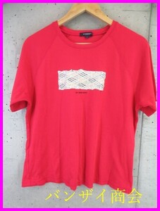 【送料300円可】4190s2◆良品です◆BURBERRY LONDON バーバリー ノバチェック 半袖Tシャツ フリーサイズ/ブラウス/ジャケット/コート