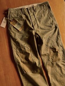 傑作 RRL パッチワークフィールドチノ 34/32 Distressed Chino 22SS ラルフローレンビンテージパンツ