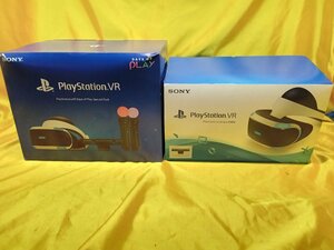 1円スタート ジャンク 動作未確認 PlayStation VR PSVR 箱説付き 2台 セット　　K