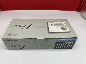 ＊ SHARP MDウォークマン MD-MT770-A WALKMAN ポータブルMDプレーヤー 動作未確認 シャープ