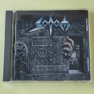 SODOM　ソドム　Better Off Dead ★TANKのTurn Your Head Around、THIN LIZZYのCold Sweatのカバー収録