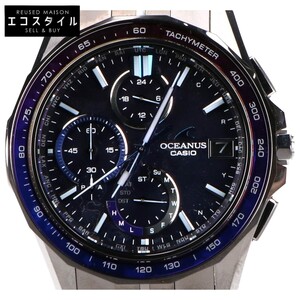 新品同様/世界限定1200本 CASIO OCW-S7000C-2AJF OCEANUS Manta オシアナス マンタ Bluetooth マルチバンド6 タフソーラー電波 腕時計