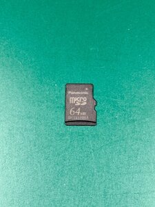 Panasonic パナソニック microSDカード 64MB 1枚 フォーマット済み 動作確認済みジャンク品