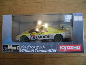 未仕様品KYOSHOミニッツレーサープロポレスセットTAKATA DOME NSX（No.30211TD-X）