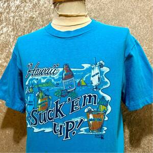 80’s Hanes Hawaii プリモ カクテル Tシャツ 検索: 古着 Primo ハワイ Beer シングルステッチ ビンテージ 