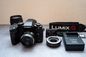 LUMIX G8　25mmF1.8MFレンズセット　美品 　DMC-G8 おまけレンズ等