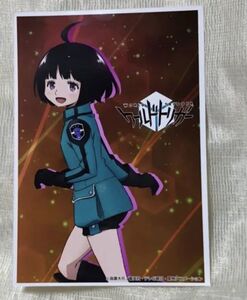 ワールドトリガー Hybrid Mind Market HMM ラフォーレ原宿 生ブロマイド 購入特典 雨取千佳 隊服