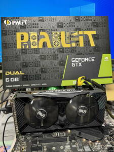 Palit GeForce GTX 1660 Ti Dual 【0084】