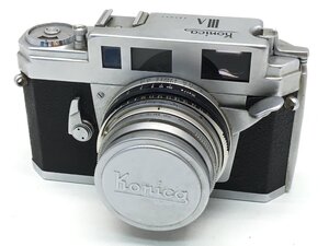 Konica III A / Hexanon 1:1.8 f=50mm レンジファインダー フィルム カメラ ジャンク 中古【UW120357】●