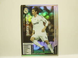 WCCF 2008-2009 WBE セルヒオ・ラモス　Sergio Ramos 1986 Spain　Real Madrid CF 08-09 World Best Eleven