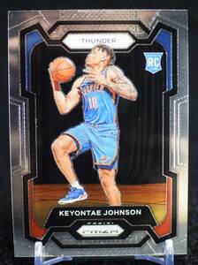 2023-24 Panini Prizm Keyontae Johnson NBA ルーキーカード Oklahoma City Thunder 