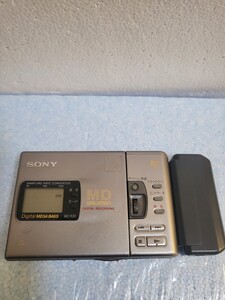 当時物 SONY ソニー MZ-R30 MD PORTABLE MINIDISC RECORDER PLAYER 通電確認済み ポータブルMDレコーダー WALKMAN MDウォークマン