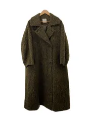 CLANE MIX SHAGGY LADY COAT コート 1 ウール グリーン 無地 11101-0075