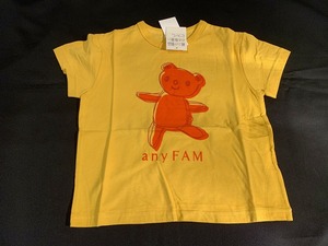 新品　anyFAM　エニファム　オンワード樫山　Ｔシャツ　サイズ120　送料無料