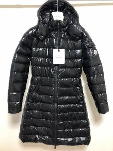 送料無料 未使用 MONCLER MOKA ブラック モンクレール モカ 3 ダウンジャケット ロング ダウン コート 正規品 ロングダウンコート