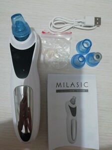 毛穴吸引器 美顔器 フェイスケア 毛穴ケア MILASIC ミラシック