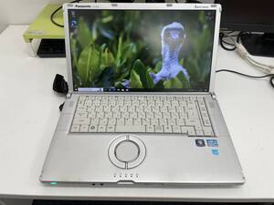 【ジャンク品・部品取り】Panasonic / CF-B10EWCYS / 15.6インチ / Intel Core i5-2540M @2.60GHz / 4.0GB / 500GB