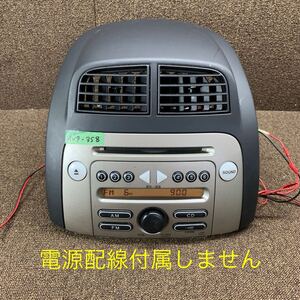 AV9-358 激安 カーステレオ CDプレーヤー TOYOTA 86180-B1101 CD FM/AM オーディオパネル 本体のみ 簡易動作確認済み 中古現状品