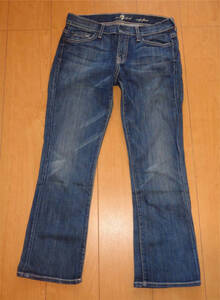 7 for all mankind　ブルーストレッチジーパン 27