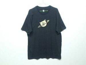 ネコ グラニフ 土星 猫 茶トラ Tシャツ L