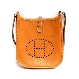 HERMES エルメス エブリン TPM レザー ショルダーバッグ □I 刻印【代引き不可】【送料無料】中古品 used AB