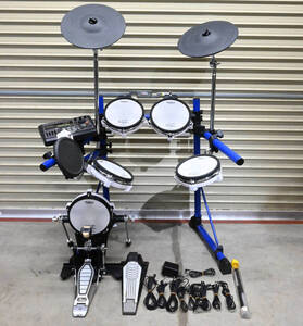 H29●Roland ローランド V-Drums 電子ドラムセット 12点セット TD-8/PD-80/PD-80R/CY-12R/C Ride/Crash/PD-7/KD-80/FD-6/PROMARK B600