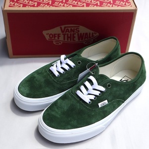 27cm Vans AUTHENTIC オーセンティック Pig Suede Douglas Fir バンズ スニーカー 緑色 US9