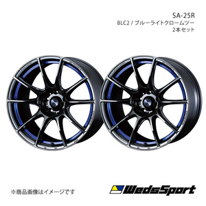 WedsSport/SA-25R レックス A200系 アルミホイール2本セット【17×7.0J 4-100 INSET43 BLC2】0073703×2