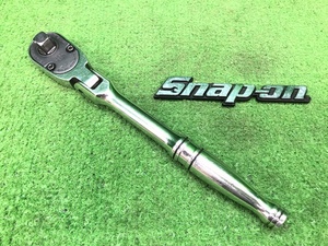 中古品 Snap-on スナップオン 3/8 スタンダードフレックスラチェットハンドル FF80