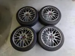 STI BBS 鍛造 スバル レガシィ18インチ 7.5J +55 5x100