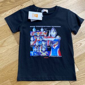 ウルトラマン　ヒーローズ　半袖Tシャツ　実写プリント　110