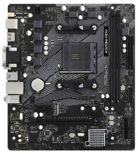 ASRock A520M-HDV AM4 AMD A520 SATA 6Gb/s Micro ATX AMD Motherboard