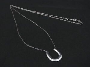 1円 TIFFANY＆Co ティファニー 1837 ホースシュー SV925 ネックレス アクセサリー レディース シルバー系 AX5650