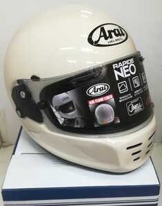 新品未使用品★アライ ラパイドネオ モダンアイボリー★ Lサイズ(59-60cm)　Arai RAPIDE NEO　レトロデザイン