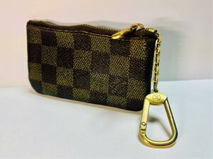 【ジャンク】ルイヴィトン LOUIS VUITTON ダミエ エベヌ N62658/コインケース/ポシェットクレ/キーケース/ 小銭入れ/ユニセックス/メンズ