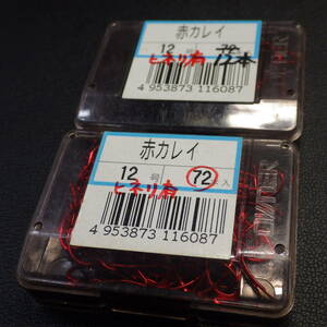 Owner 赤カレイ 12号 12本/72本入 合計2個セット (4c0509) ※クリックポスト20