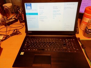 TOSHIBA　dynabook B65/F i5 6300U メモリー4GB 動作確認品　①