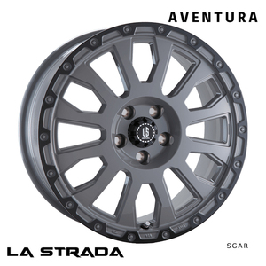 送料無料 ラストラーダ AVENTURA (SGAR) 8J-18 +40 5H-114.3 (18インチ) 5H114.3 8J+40【1本単品 新品】