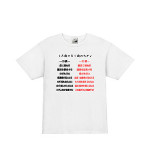 【パロディ白2XL】5oz18と81の違いTシャツ面白いおもしろうけるネタプレゼント送料無料・新品