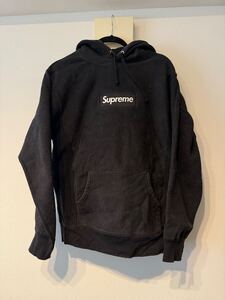 SUPREME シュプリーム ボックスロゴフーディ　L ブラック