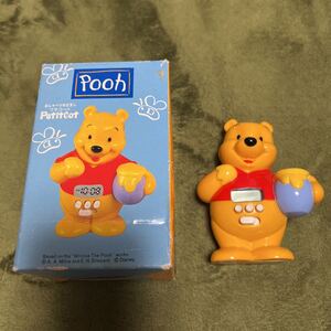 アンティーク風　Pooh おしゃべりめざましプチコットPetit Cot